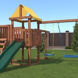 Детская площадка для дачи CustВуд Джуниор Колор JC5 фото 1