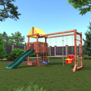 Детский игровой комплекс для дачи CustВуд Джуниор JC11 фото 1