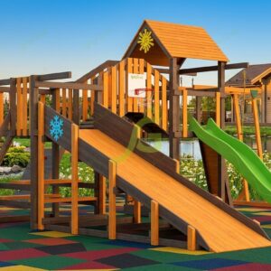 Детская площадка для дачи ИграГрад С Мостик 2 SF1 фото 1