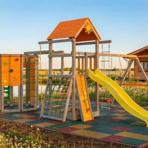 Детская площадка ИграГрад Панда Фани Грайд с Воркаут фото 1