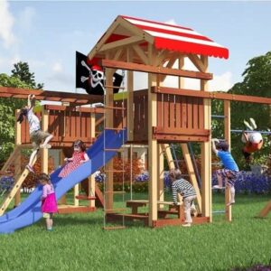 Детский игровой комплекс для дачи Савушка 17 фото 1