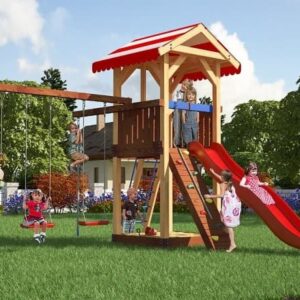 Детский игровой комплекс для дачи Савушка 5 фото 1