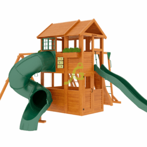 ИграГрад Клубный домик 2 с трубой и рукоходом фото 1