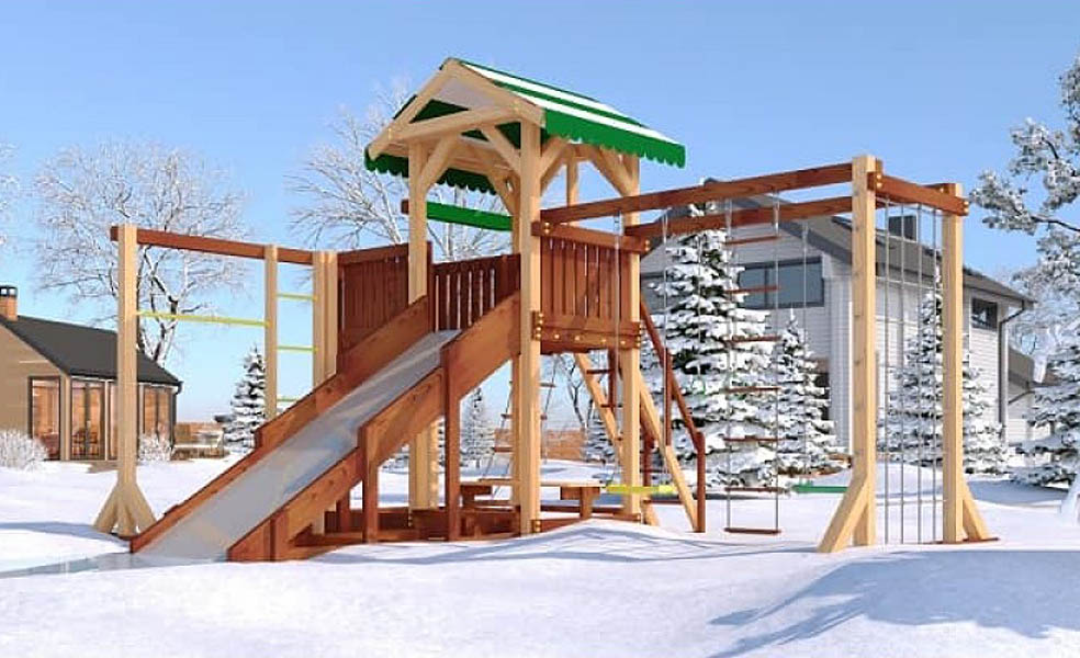 Игровой комплекс Савушка 4 сезона — 6 фото 2