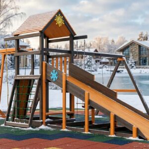 Всесезонная детская площадка ИграГрад C Грайд с рукоходом SF1 фото 3