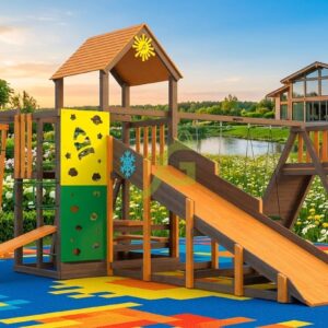 Всесезонная детская площадка ИграГрад C Спорт 5 SF фото 1