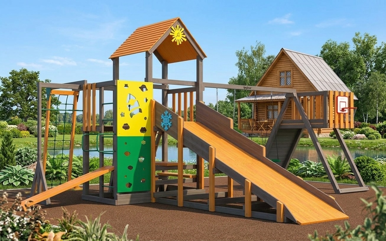 Всесезонная детская площадка IgraGrad C Спорт 5 SF