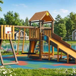 Всесезонная детская площадка ИграГрад С Грайд мод.2 SF1 фото 1